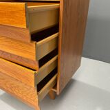 Meuble U-450 en Chêne par Jiří Jiroutek pour Interiér Praha, Tchécoslovaquie, 1
