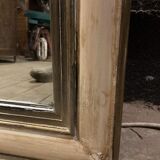 Mirror XIX eme in wood and stucco