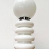 Space age glass table lamp from the mid-century by Carlo Nason for JBS, 1960s.