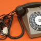 1980s Socotel Model S63 rotary phone with earphone