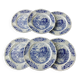 6 Pyroblan porcelain dinner plates BP Advertising