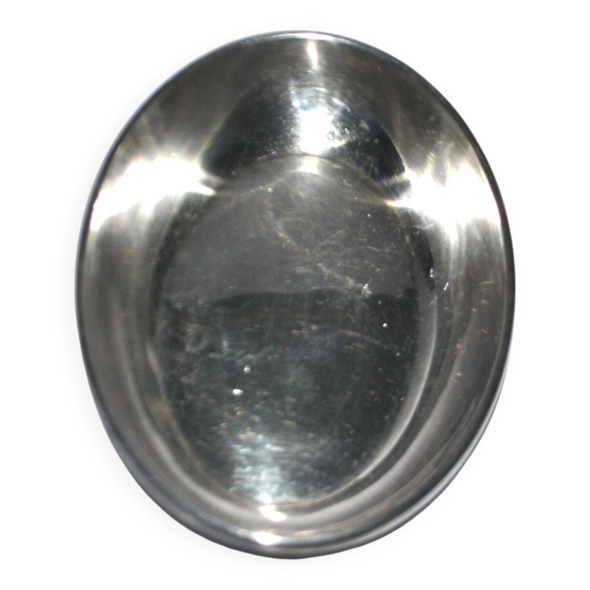 Halphen Christofle antique silver-plated metal bowl/serving dish/finger rinser