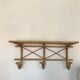 Bamboo coat rack shelf