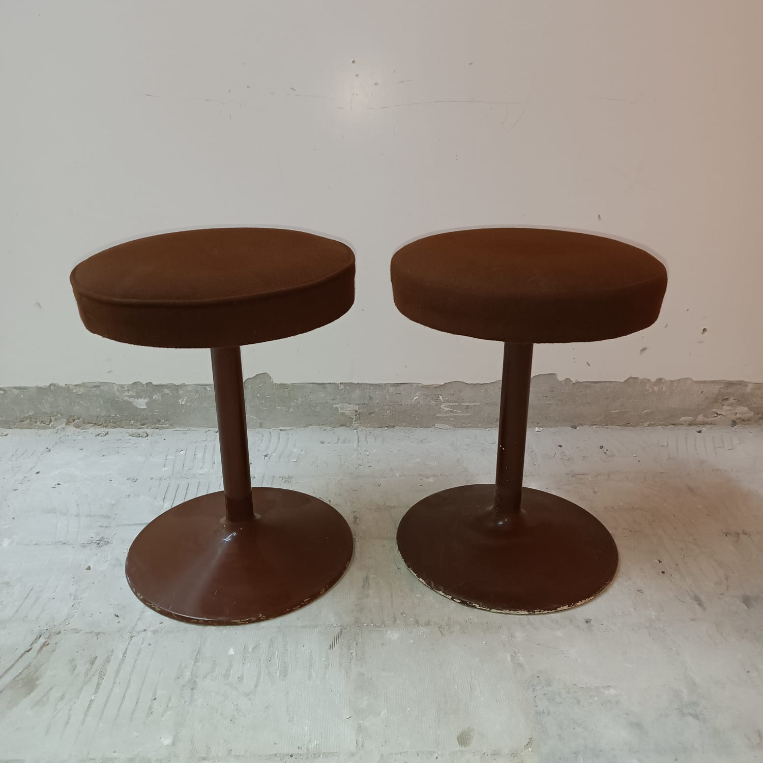 Pair of vintage stool 70s