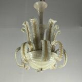 Lustre Vénitien En Verre De Murano Par Barovier Vers 1940