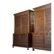 2 x oak filing cabinets ca. 1900