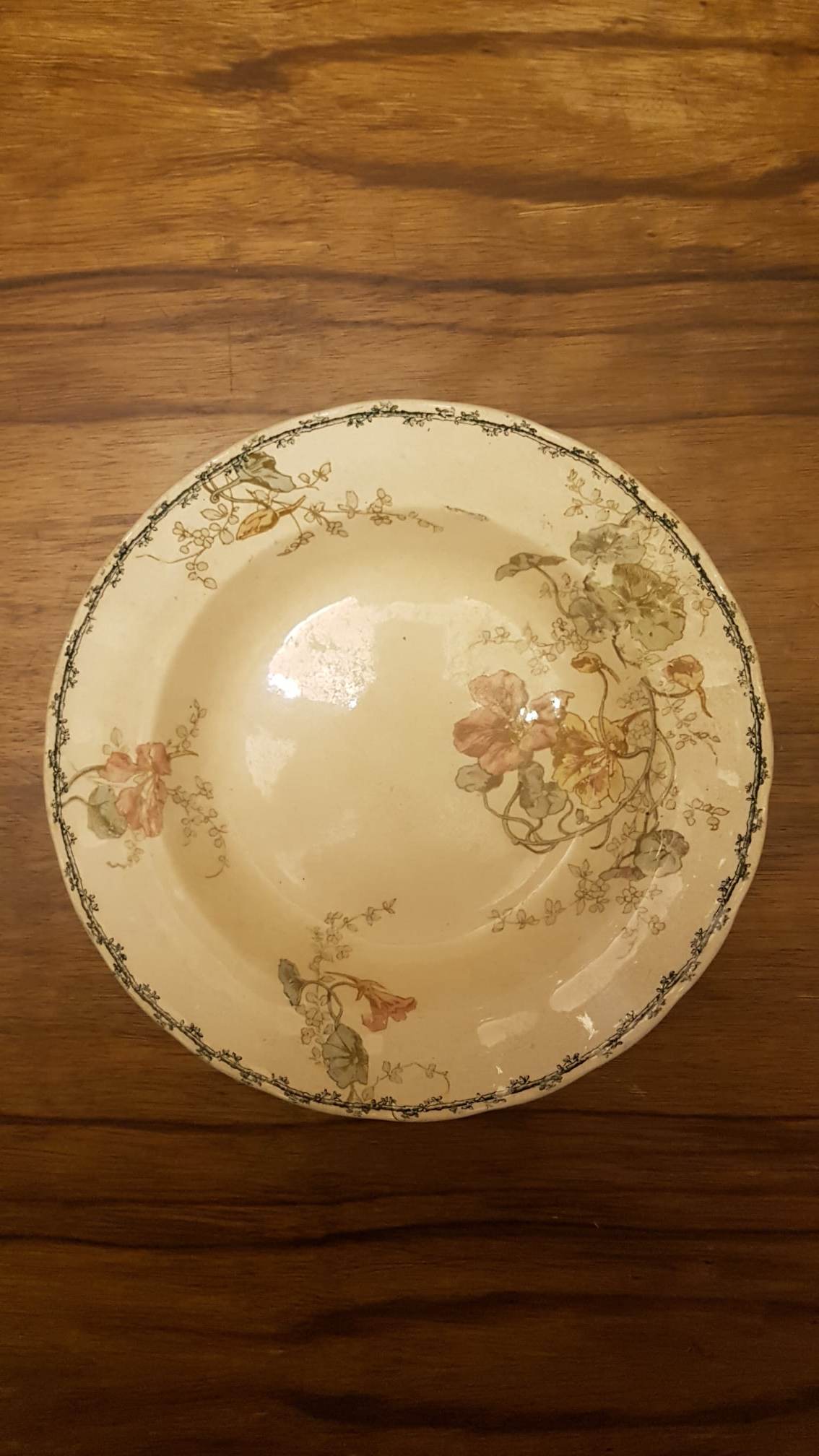 Iron Earth plate HB&C Choisy le Roi