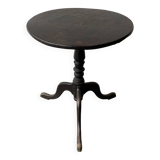 Table ancienne victorienne anglaise à plateau inclinable en chêne