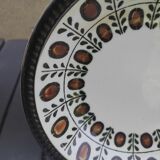 12 hollow plates Boch la Louvière 60s