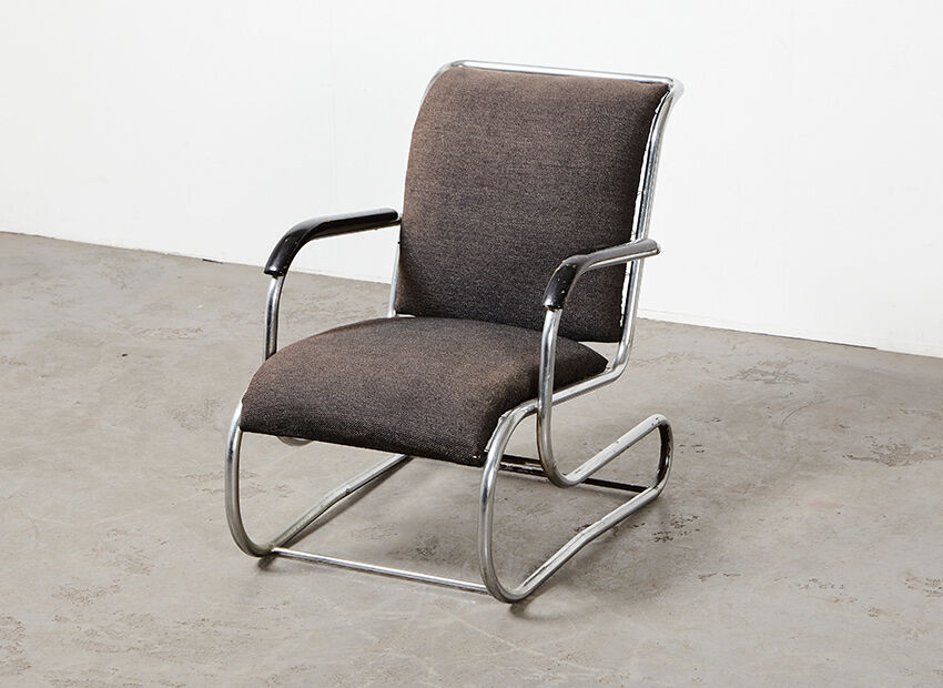Tubular lounge chair by Paul Schuitema for D3, Netherlands, 1932