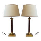 Paire de lampes, Belgique 1970