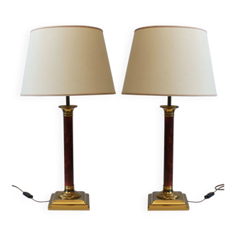 Paire de lampes, Belgique 1970