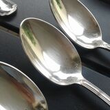 Set of 19 cutlery forks spoons large and small louche silver metal