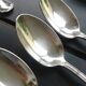 Set of 19 cutlery forks spoons large and small louche silver metal