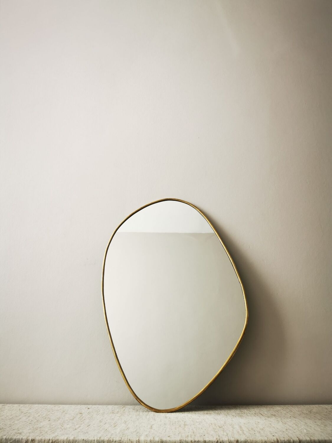 Miroir laiton doré 66 cm