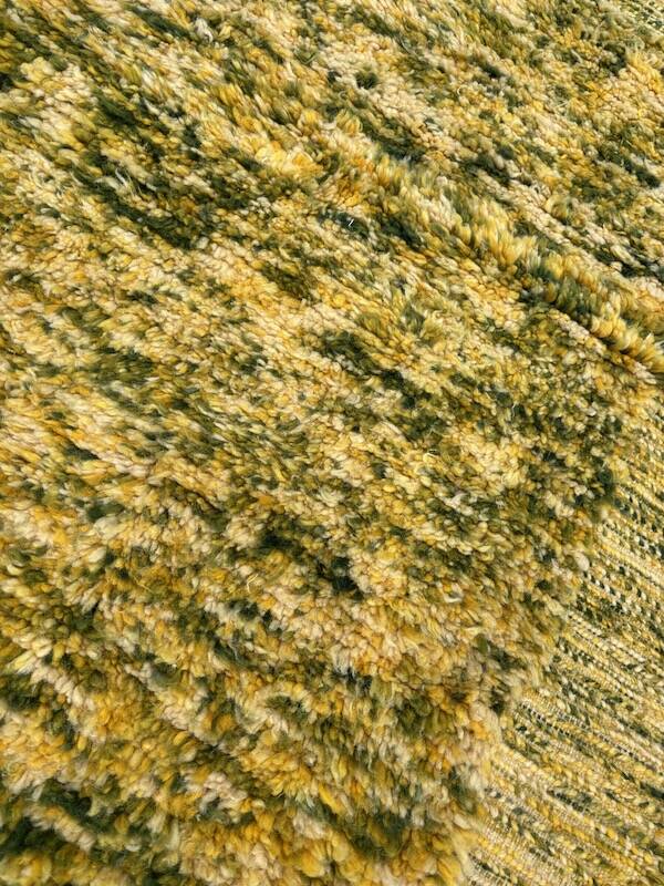 Pistachio - Modern Moroccan rug in wool 200×310 cm