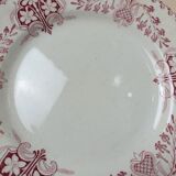 Flat plates Lunéville model Sébastopol With Lions of Faience