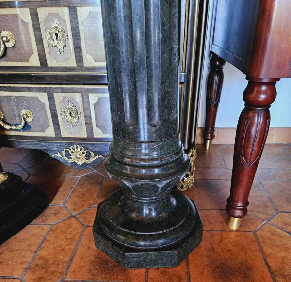 Colonne En Marbre Vert, Italie, XIXème