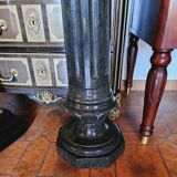 Green Marble Column, Italy, 19th Century