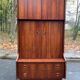Scandinavian teak wardrobe, circa 1950, 91x65x183cm