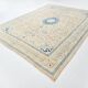 Grand Tapis Persan Ancien – Motifs Médaillon, Laine Nouée Main, 289x376 Cm
