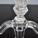 Pair of candlesticks model Regency Crystal Baccarat 1930