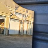 Art deco beveled mirror