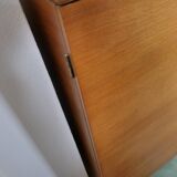 Buffet vintage en noyer, commode vintage, 1960