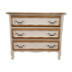 Chest of drawers curved feet