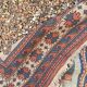 Antique Kazak Caucasian Carpet Wool 200x120 Vintage Blue Oriental Carpet 1900