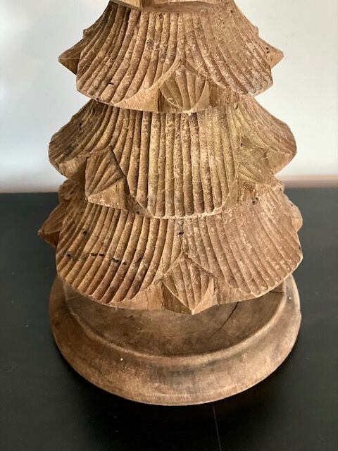 Wooden christmas tree