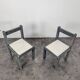 Pair of children's chairs