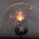 Danish fiber optic lamp 1970