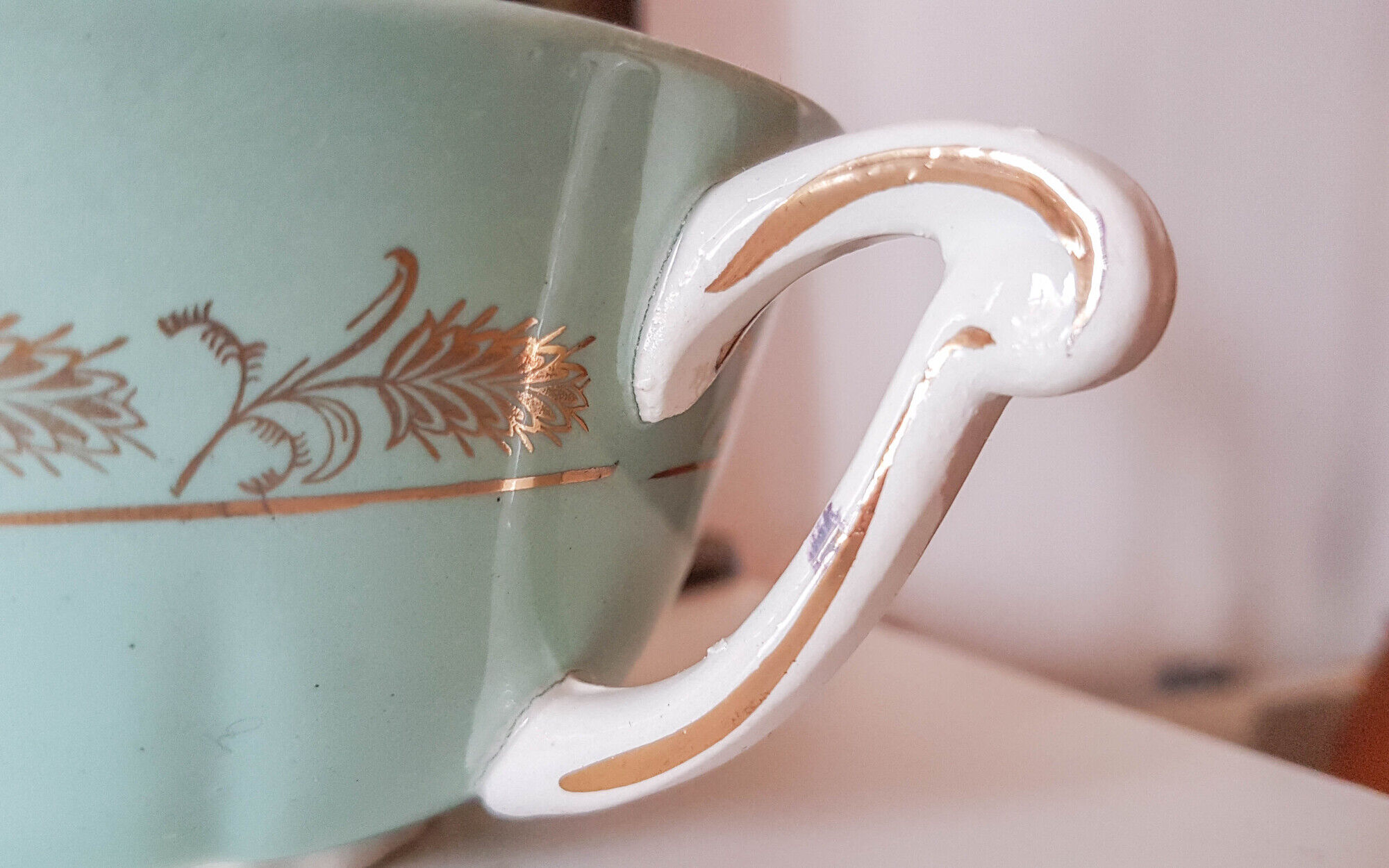 Tea service semi-porcelain céranord St Amand