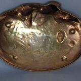 A. Marionnet Art Nouveau centerpiece gilt bronze, signed 41x30 cm C