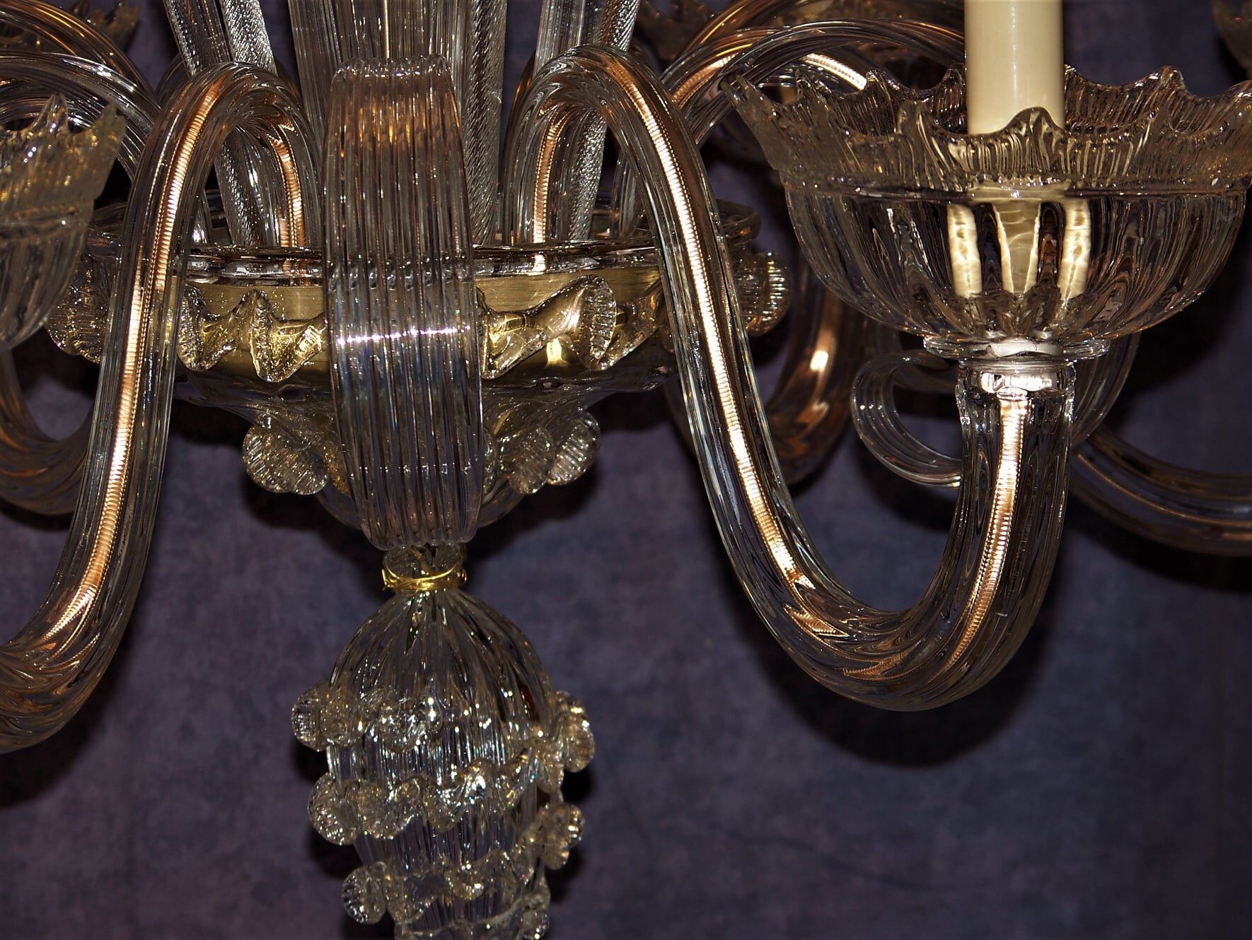Murano glass chandelier, Venice
