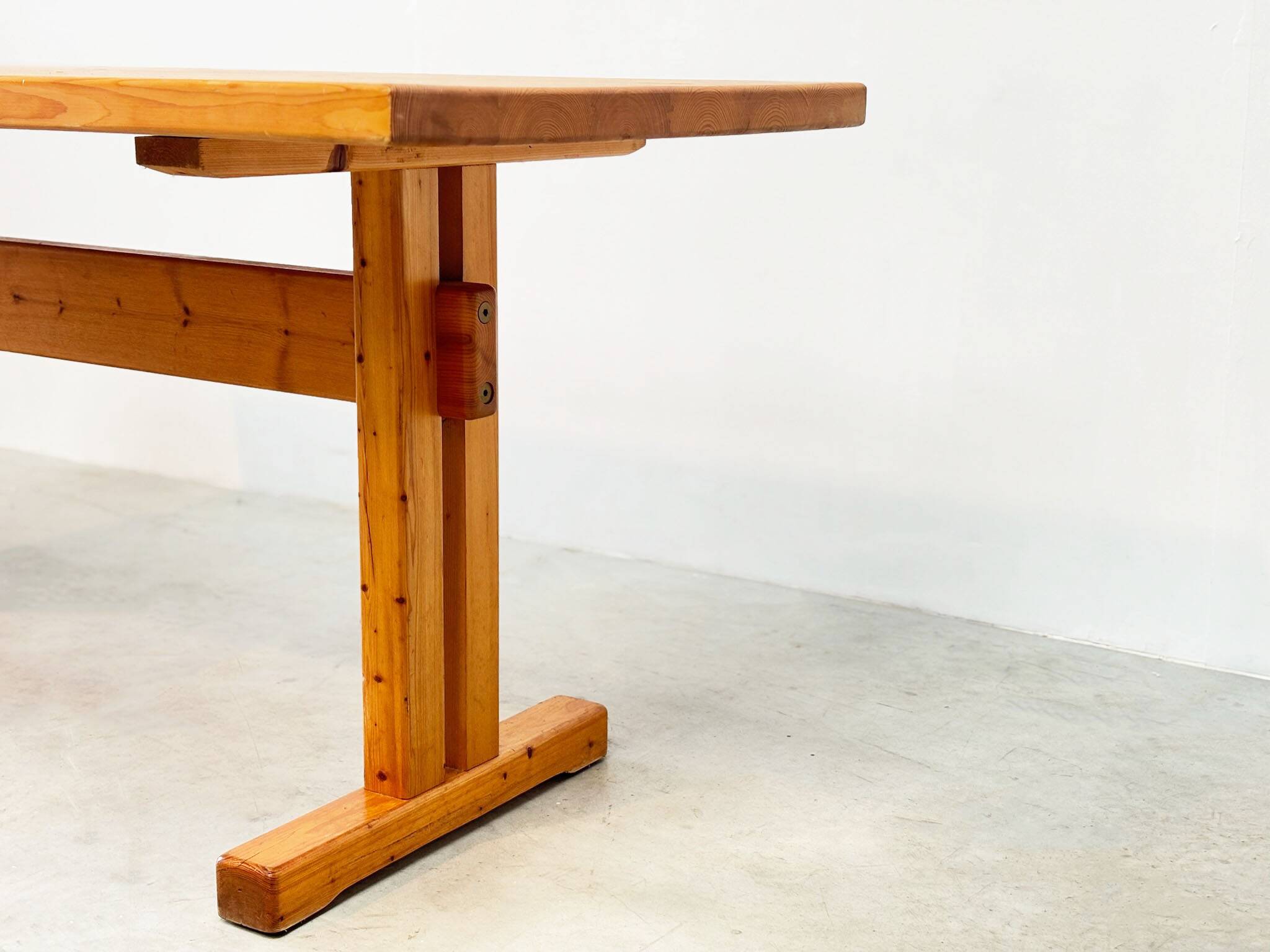 Les Arcs Dining table or desk by Charlotte Perriand