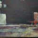 Vintage Oil Painting Industrial Landscape signed ÖRJAN WALLERT (1949)