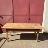 Table de ferme en chêne