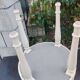 Tabouret pouf ancien style louis xvi