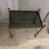 Small rolling nesting tables