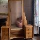 Art Deco dressing table in solid oak – 1920s/1930s