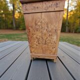 Louis Philippe style sideboard in cherry burl