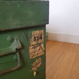 Green wooden box