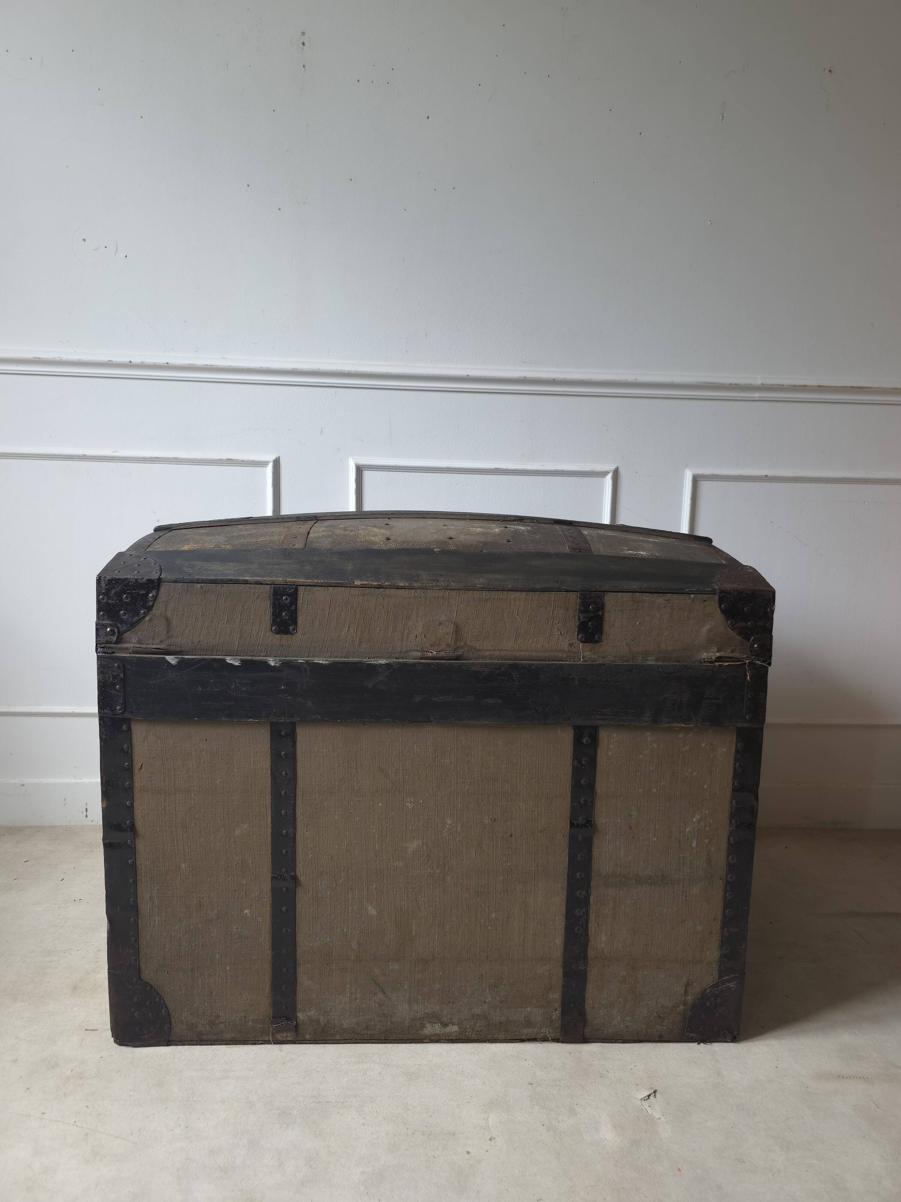 Antique wooden chest