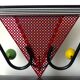 Mathieu MATEGOT Wall-mounted coat rack from the 1950s/1960s