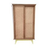 Armoire vintage pieds compas