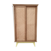 Vintage compass feet cabinet