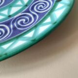 Large vintage Robert Picault Vallauris dish presentation plate