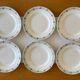 6 old earthenware plates from Saint-Amand (North)